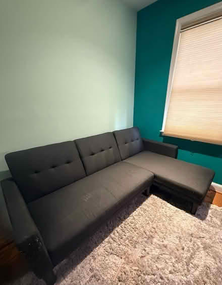 Photo of free Couch/bed - damaged upholstery (20818) #1
