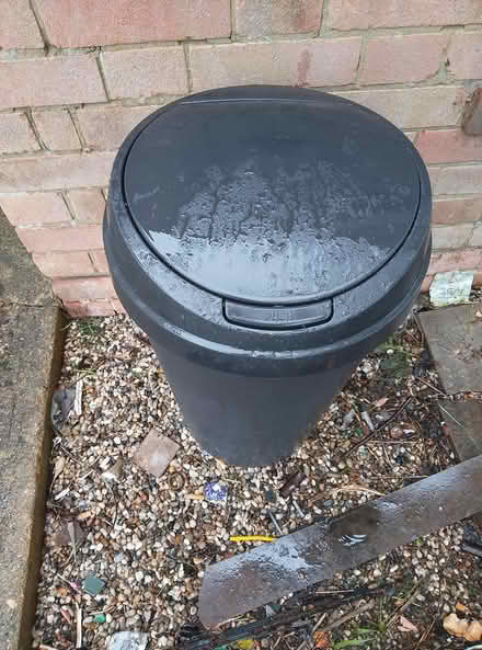 Photo of free 50ltr black plastic bin (Harlow CM17) #1