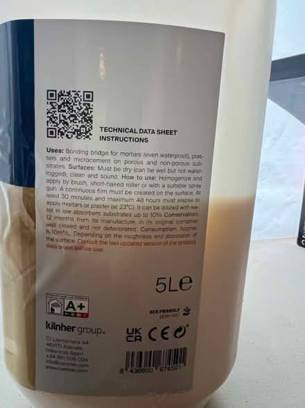 Photo of free Cemher primer 100 - 2.5L (SE12 8qq) #3