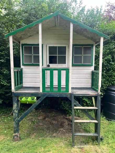 Photo of free Wooden Children’s Playhouse (Fallowfield M14) #3