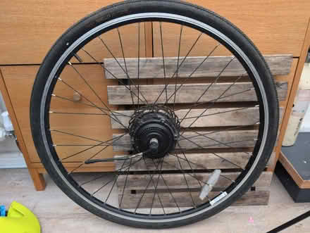 Photo of free Ebike wheel (Bear Flat, Bath BA24) #1