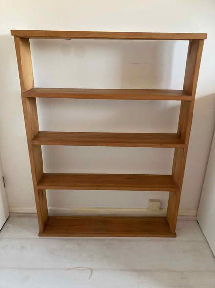Photo of free Pine bookcase. Hand made. (Seaside BN23) #1