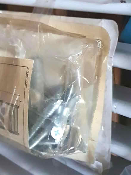 Photo of free white towel radiator (unused) (Hardwick OX16) #3