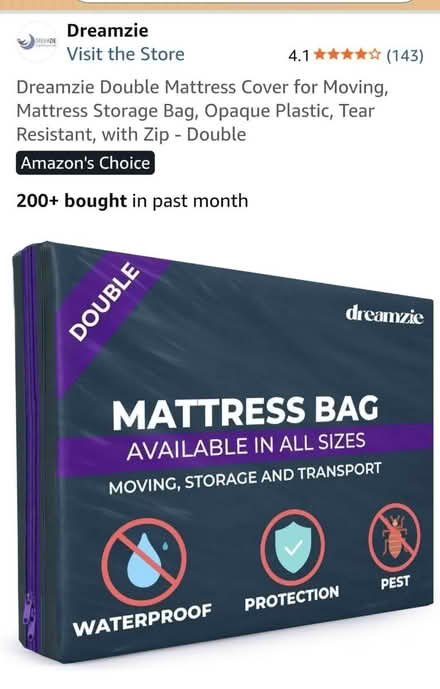 Photo of free Protective mattress bag (OX14, Abingdon) #1