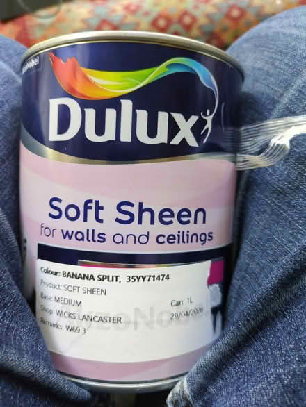 Photo of free Dulux soft sheen paint 1L (Halton LA2) #1