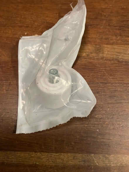 Photo of free large white door stop. (Weston Park BA1) #2