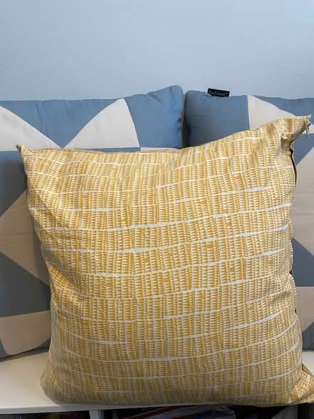 Photo of free 3 Cushions (Mytchett. GU16) #3