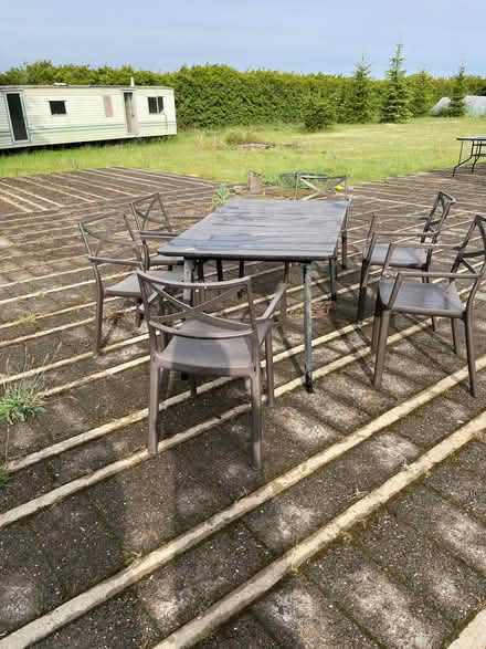 Photo of free Next garden table and 6 chairs (Walpole St Andrew PE14) #1