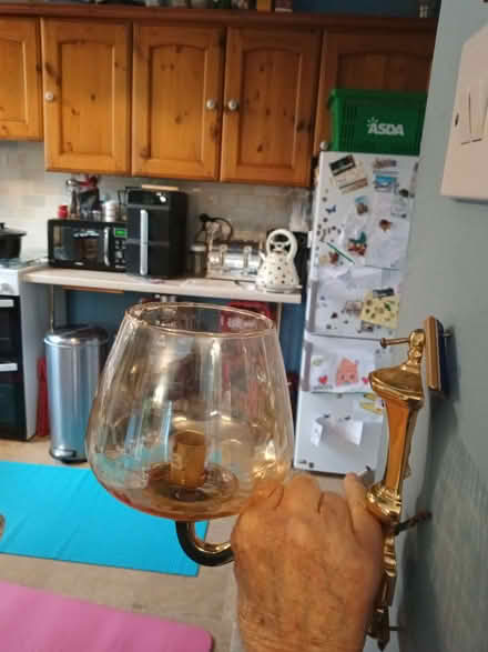 Photo of free Golden uplighter side lights x 4 (South Reading RG2) #1