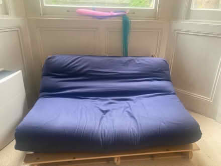 Photo of free Fold out futon sofa/ couch (Stoke newington N16) #3