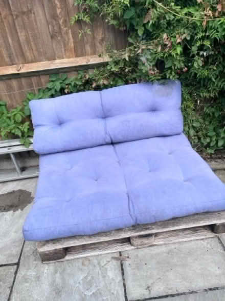 Photo of free pallet garden sofa (Hanwell W13) #2