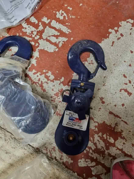 Photo of free 2 industrial/heavy duty hooks (Near Lowther Gardens FY8) #1