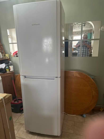 Photo of free Hotpoint fridge freezer (Oakdale NP12) #1