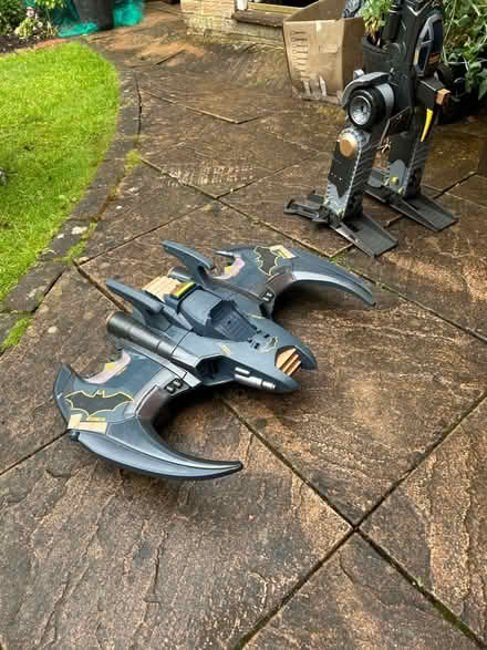 Photo of free Large Batman toy, converts into a plane, and a stand up toy. (Sileby LE12) #2