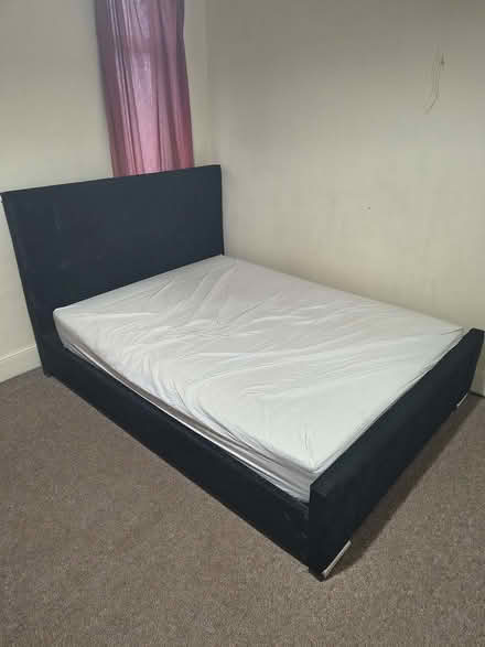 Photo of free Super King-size bed with Hovag IKEA mattress (Blowers Green DY2) #1
