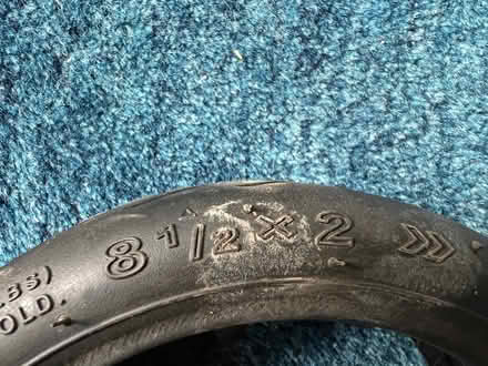 Photo of free New electric scooter tyre, 8 1/2 x 2 (Oldfield Park BA2) #2