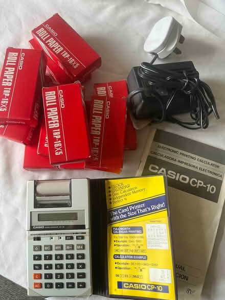 Photo of free Casio electronic print calculator (Shirley, Croydon) #1