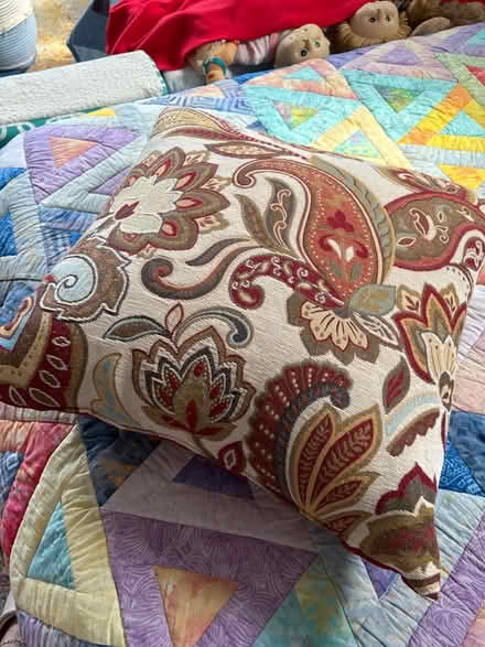 Photo of free Paisley front pillow (Drexel Hill) #1