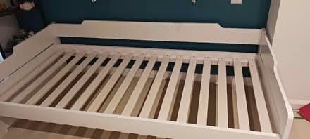 Photo of free Single wooden bed (Thame OX9) #1