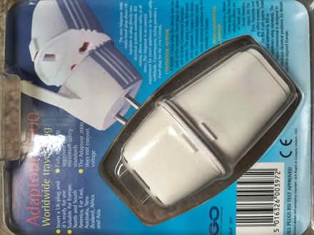 Photo of free Travel Plug (Charleston DD2) #2
