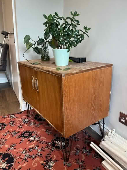 Photo of free Vintage Wooden Cabinet / Sideboard (SE14 new cross) #3