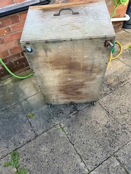 Photo of free Small Wooden Storage Box (Waldridge Park DH2) #4