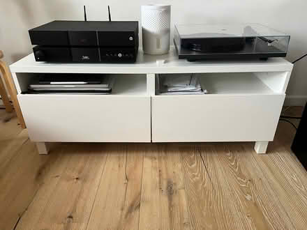 Photo of free Ikea white tv stand (E1W) #1