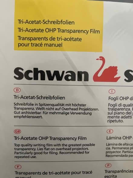 Photo of free Acetate sheets for Over head projector (Kings Heath B14) #1
