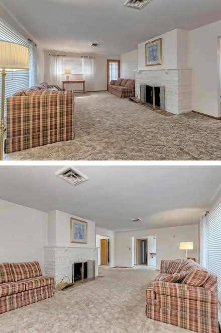 Photo of free Large Pieces Sculptured Carpet (White Oak) #3