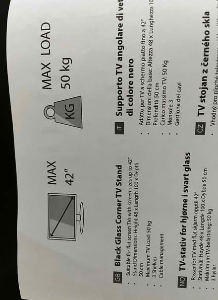 Photo of free TV Stand (Aldridge WS9) #1