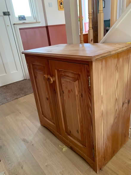 Photo of free Pine small cupboard (Sidcup DA15) #2