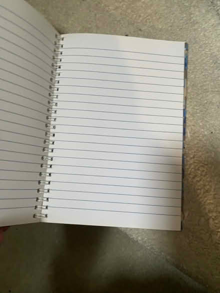 Photo of free 3 Lined notebooks (RG2) #2