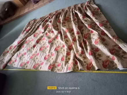 Photo of free Pair of curtains - 260 cm width, 145 cm drop (approx) (Purley on Thames RG31) #1