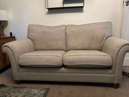 Photo of free Fabric Cream Sofas (Catford South SE12) #1