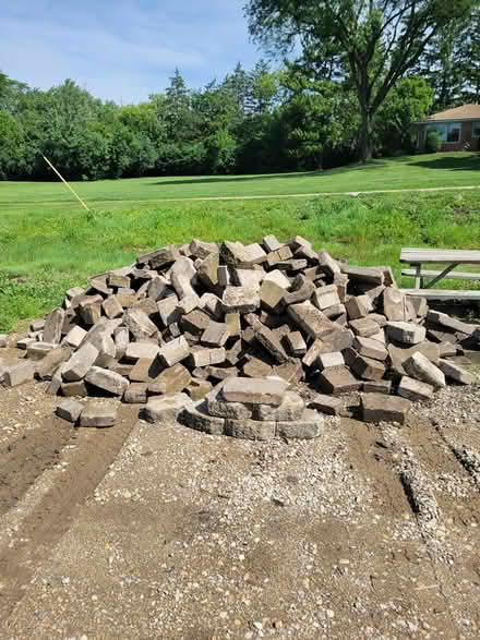 Photo of free Landscaping blocks (Just west of Addison on Medina) #1