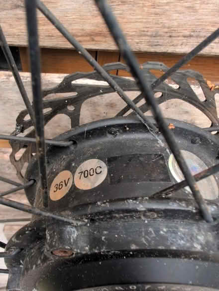 Photo of free Ebike wheel (Bear Flat, Bath BA24) #2