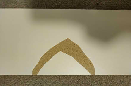 Photo of free Melamine shelf (good one side) (Hunt Club/Riverside) #3