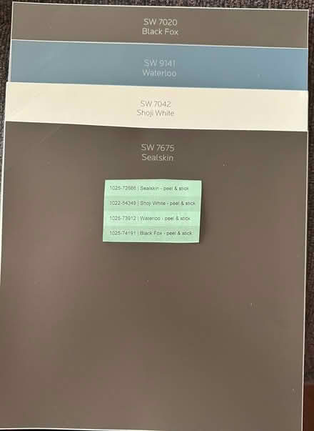 Photo of free Peel & Stick Color Samples (Campbell, California) #1