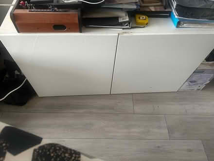 Photo of free White gloss table cuboard (Hayes UB3) #2