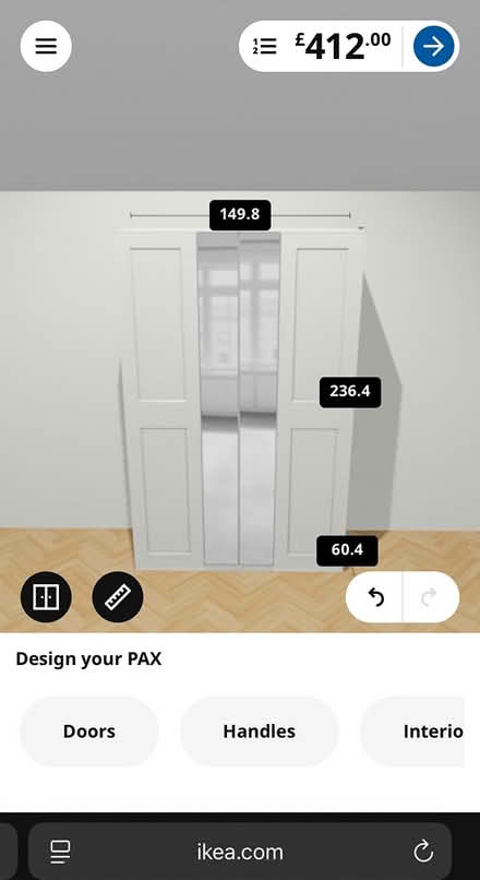 Photo of free New IKEA Pax Wardrobe (SE28) #1