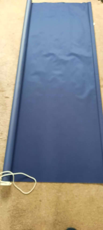 Photo of free Blue no-drill roller blind (Minchery Farm OX4) #1