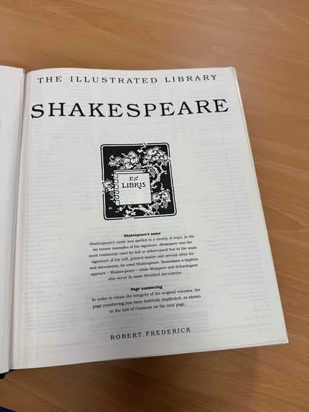 Photo of free Large illustrated Shakespeare (Baffins PO3) #3