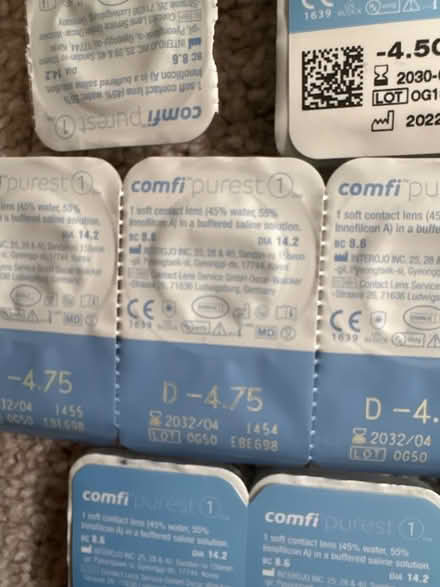 Photo of free Contact lenses (Cheam SM2) #3