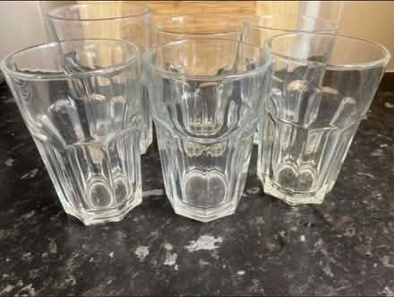 Photo of free Drinking Glasses x 6 (Cheshunt En8) #1