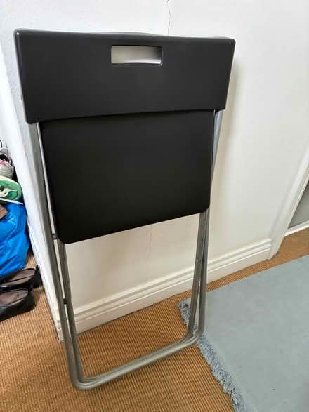 Photo of free 2 x IKEA Black Folding Chairs (Highbury Barn N5) #1