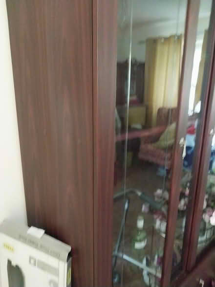 Photo of free Tall rosewood cabinet (Kemsing TN15 6LU) #2