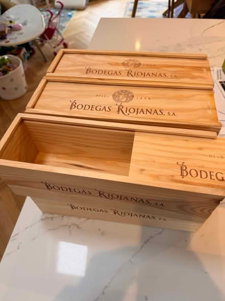 Photo of free Single bottle wine boxes (empty) (Hitchin, near town (SG5)) #1