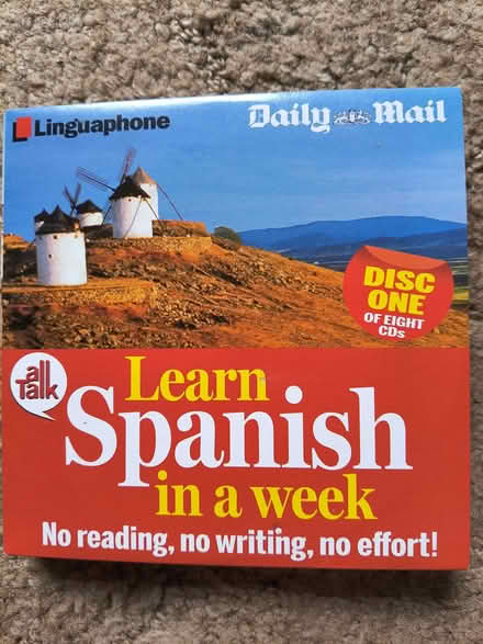 Photo of free Learn Spanish cds (Charleston DD2) #1