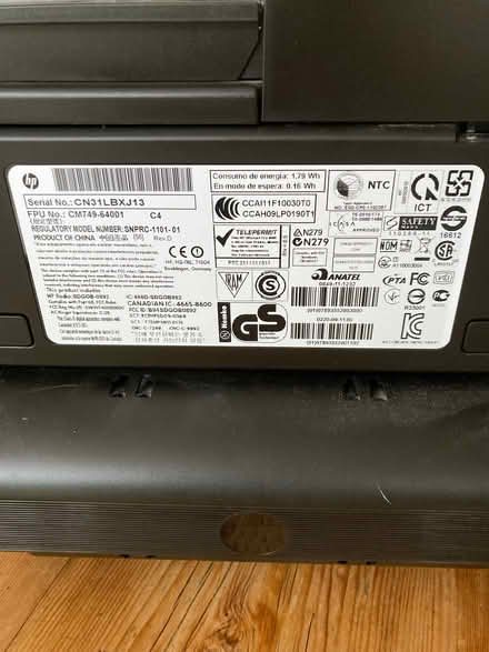 Photo of free HP Officejet Pro 8600 Printer, unknown condition (Iffley OX4) #4
