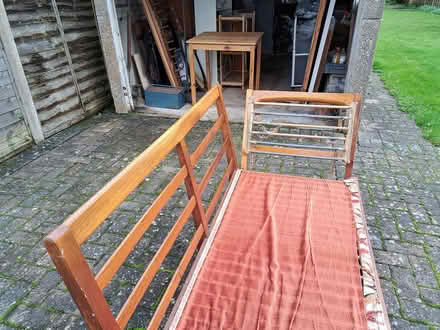Photo of free Parker Knoll 2 seater sofa frame (Arundel BN18) #3
